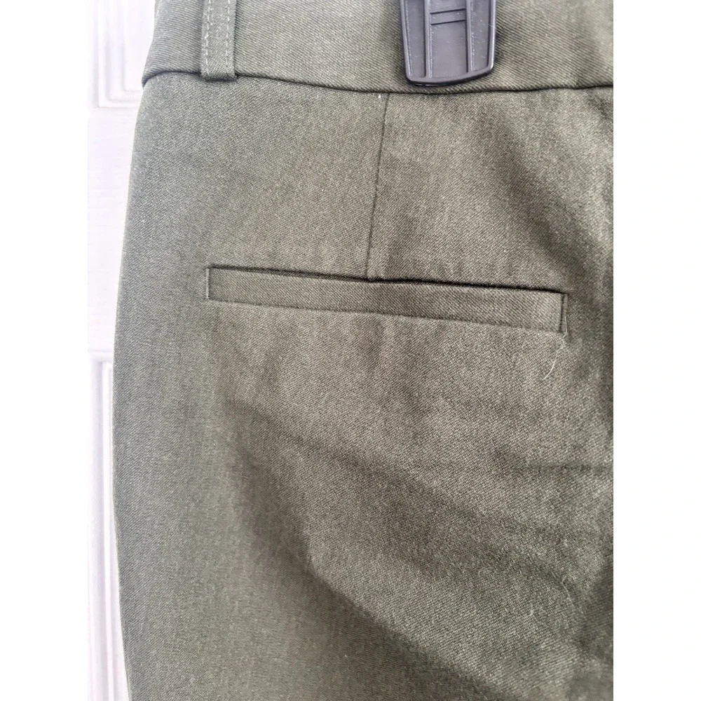 Banana Republic Sloan Pants Women's Sz‎ 6  Curvy Fit Green Stretch